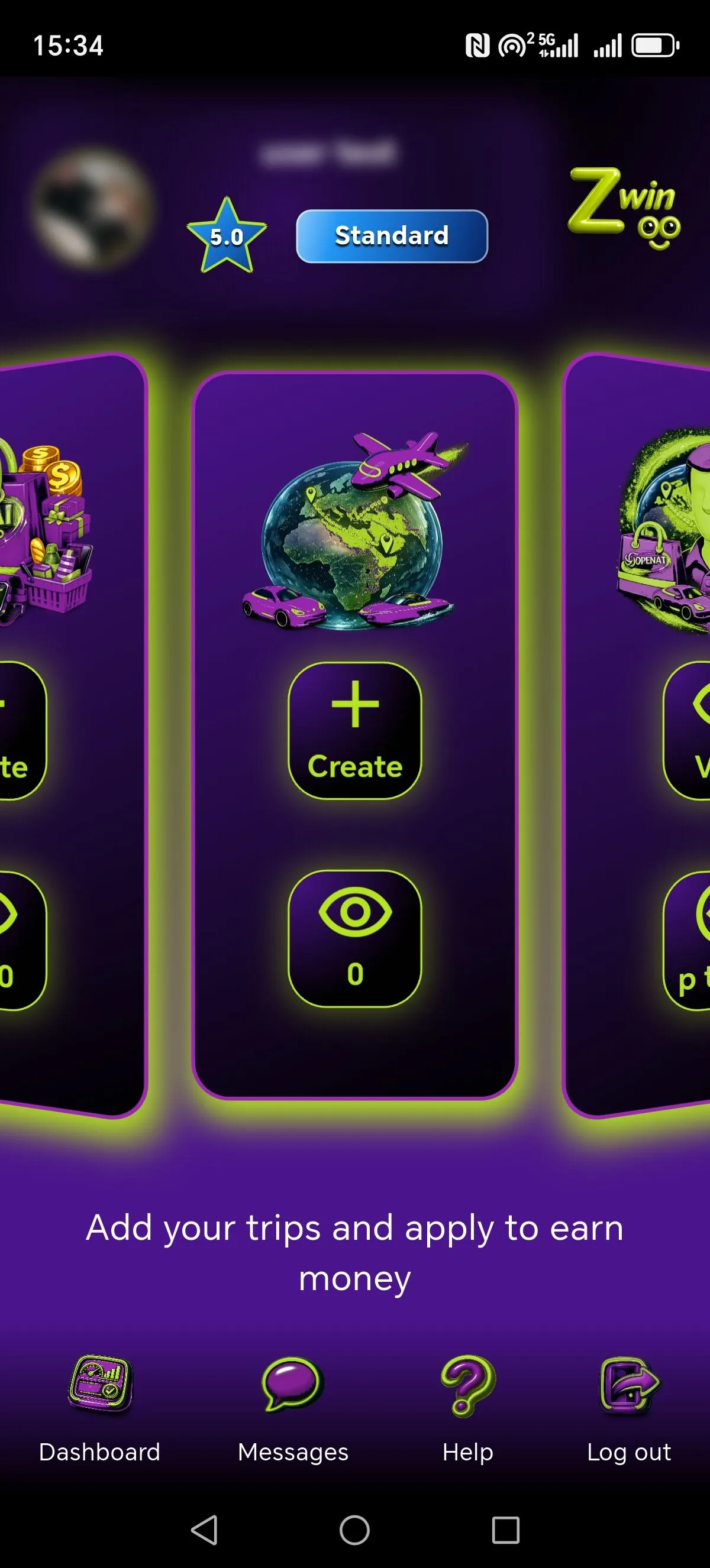 Zwinoo concept screen 2
