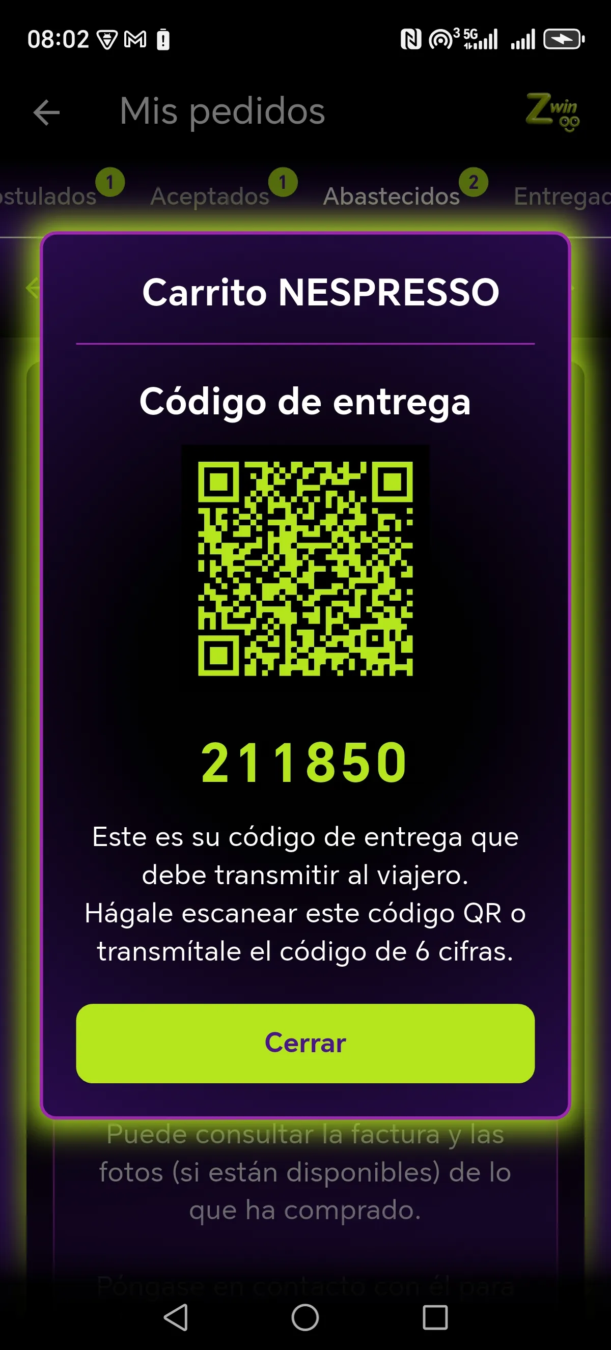 Pantalla Zwinoo seguridad 1